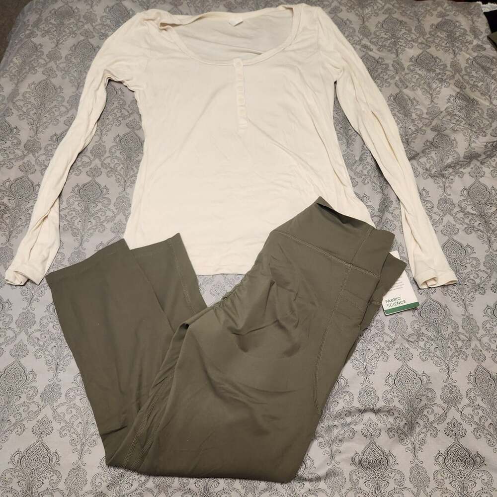 Halara Women's Long Sleeve Top & UltraSculpt Leggings Set
